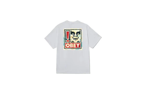 Obey Exclamation Classic T-Shirt Ανδρικό (165264328 WHITE)