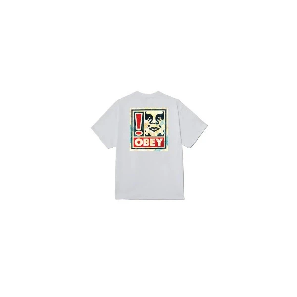 Obey Exclamation Classic T-Shirt Ανδρικό (165264328 WHITE)