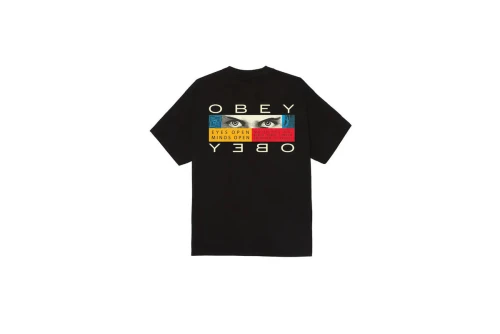 Obey Eyes Open Classic T-Shirt Ανδρικό (165264331 BLACK)