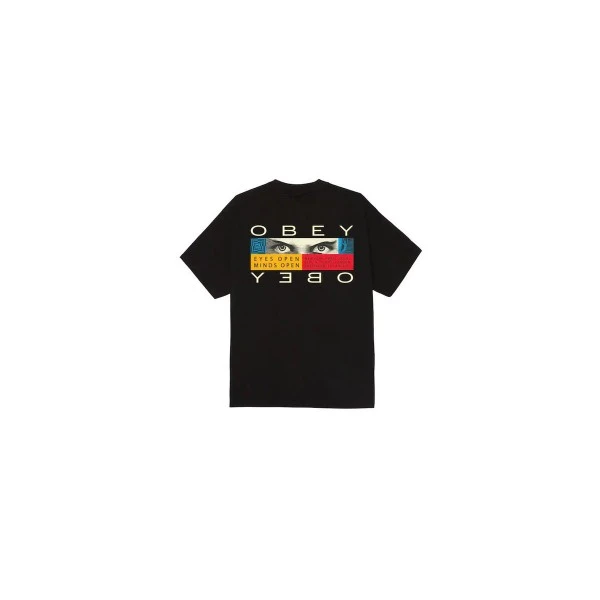 Obey Eyes Open Classic T-Shirt Ανδρικό (165264331 BLACK)