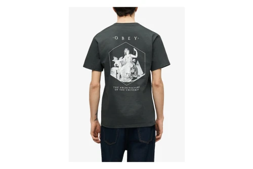 Obey Architecture Of The Uni Classic T-Shirt Ανδρικό (165264332 VINTAGE BLACK)