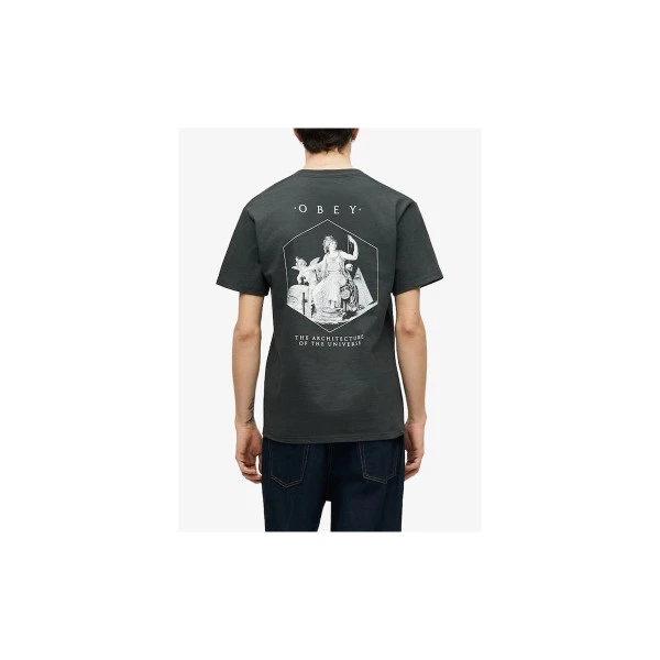 Obey Architecture Of The Uni Classic T-Shirt Ανδρικό (165264332 VINTAGE BLACK)