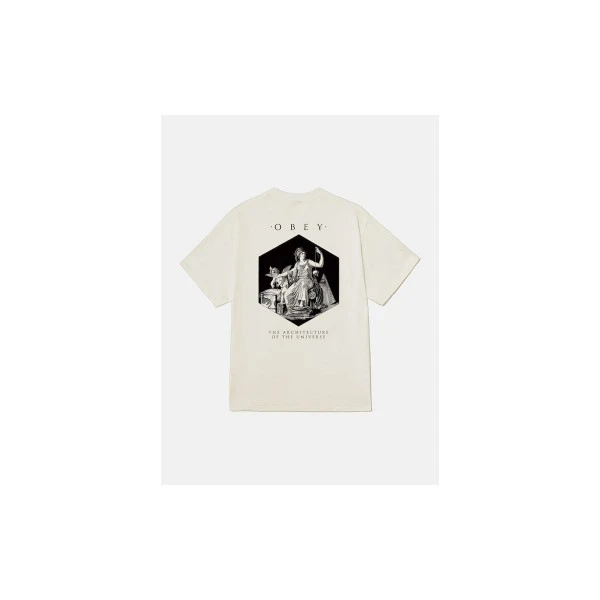 Obey Architecture Of The Uni Classic T-Shirt Ανδρικό (165264332 VINTAGE WHITE)
