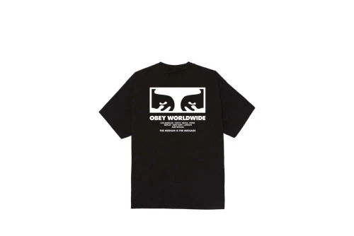 Obey The Medium Is The Message Classic T-Shirt Ανδρικό (165264333 BLACK)