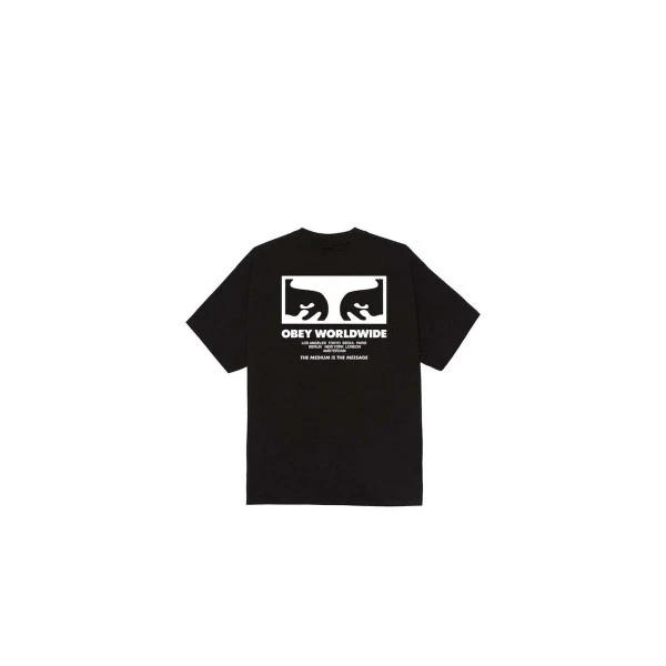 Obey The Medium Is The Message Classic T-Shirt Ανδρικό (165264333 BLACK)