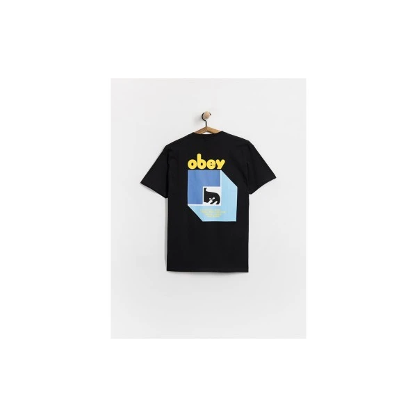 Obey Peep Hole Classic T-Shirt Ανδρικό (165264346 BLACK)