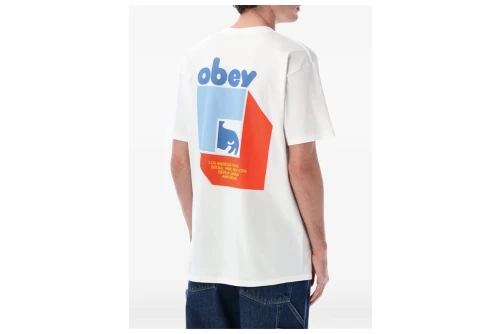 Obey Peep Hole Classic T-Shirt Ανδρικό (165264346 WHITE)