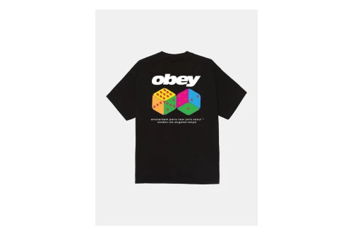 Obey Dice Classic T-Shirt Ανδρικό (165264348 BLACK)