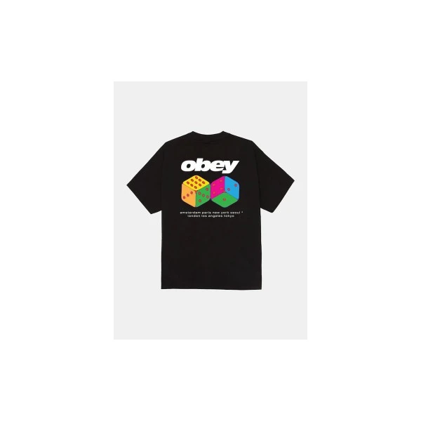 Obey Dice Classic T-Shirt Ανδρικό (165264348 BLACK)