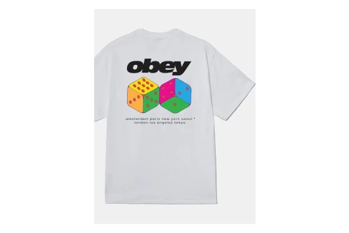 Obey Dice Classic T-Shirt Ανδρικό (165264348 WHITE)