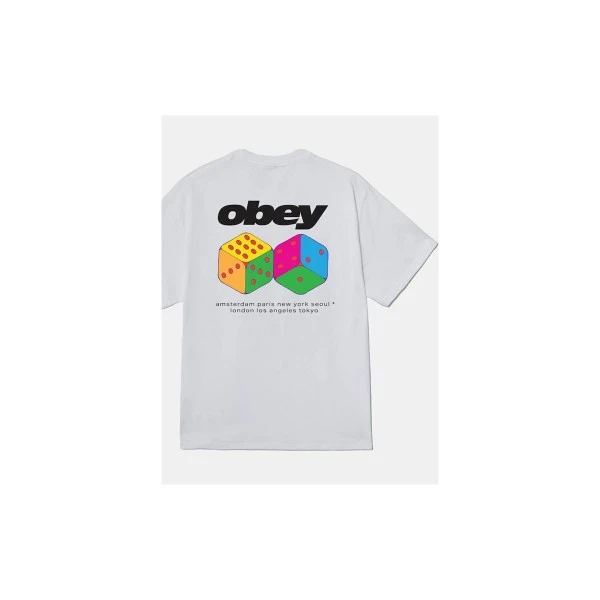 Obey Dice Classic T-Shirt Ανδρικό (165264348 WHITE)