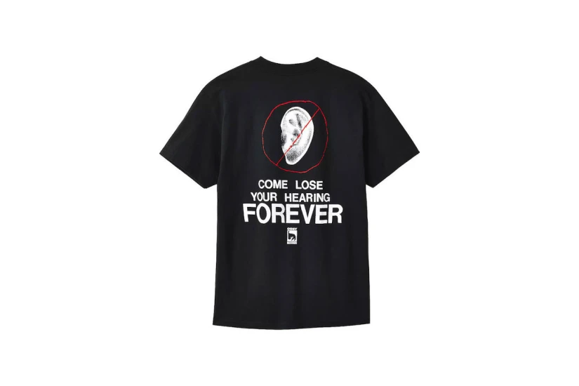 Obey Come Lose Your Hearing Classic Ανδρικό Κοντομάνικο T-Shirt Μαύρο