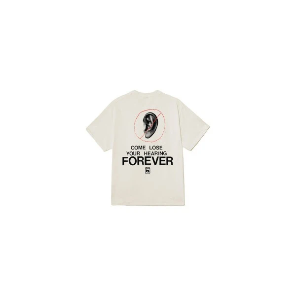 Obey Come Lose Your Hearing Classic T-Shirt Ανδρικό (165264354 VINTAGE WHITE)