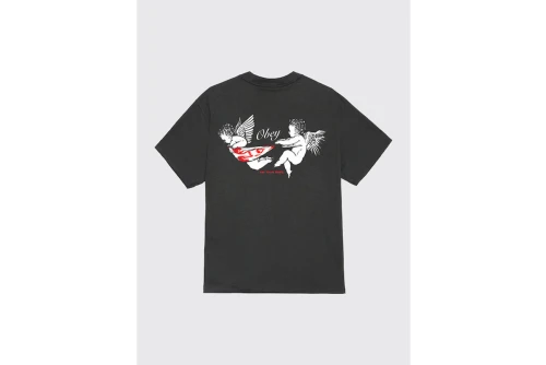 Obey No Love Lost Classic T-Shirt Ανδρικό (165264367 VINTAGE BLACK)