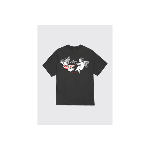 Obey No Love Lost Classic T-Shirt Ανδρικό (165264367 VINTAGE BLACK)