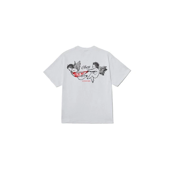 Obey No Love Lost Classic T-Shirt Ανδρικό (165264367 WHITE)