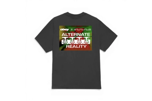 Obey Alternate Reality Classic T-Shirt Ανδρικό (165264369 VINTAGE BLACK)