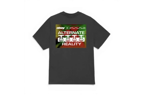 Obey Alternate Reality Classic T-Shirt Ανδρικό (165264369 VINTAGE BLACK)