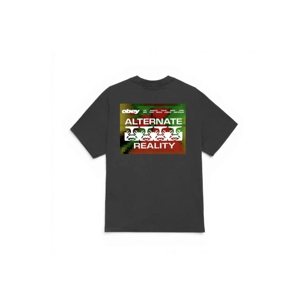 Obey Alternate Reality Classic T-Shirt Ανδρικό (165264369 VINTAGE BLACK)