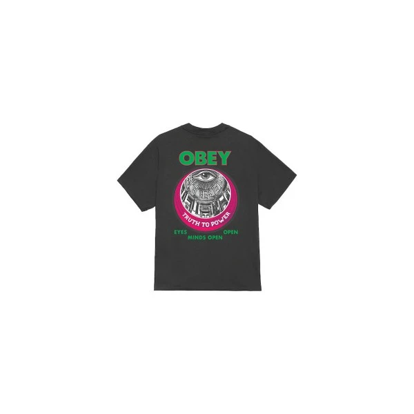 Obey Truth To Power Classic T-Shirt Ανδρικό (165264388 VINTAGE BLACK)
