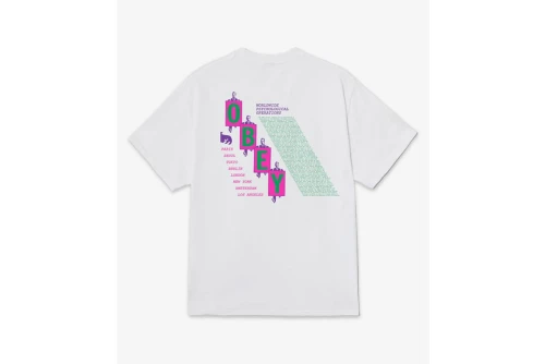Obey Psy-Ops Manifesto Classic T-Shirt Ανδρικό (165264396 WHITE)