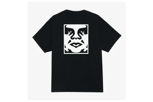 Obey Bold Icon Face Pigment T-Shirt Ανδρικό (167924099 PIGMENT DUSTY BLACK)