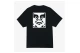 Obey Bold Icon Face Pigment Ανδρικό Κοντομάνικο T-Shirt Μαύρο, Λευκό