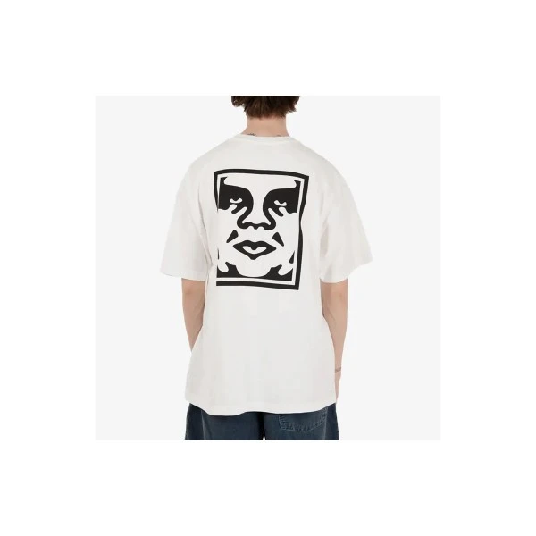 Obey Bold Icon Face Pigment T-Shirt Ανδρικό (167924099 PIGMENT VINTAGE WHIT)