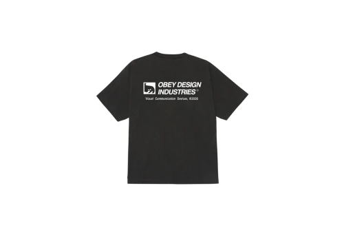 Obey Devices Pigment T-Shirt Ανδρικό (167924326 PIGMENT DUSTY BLACK)