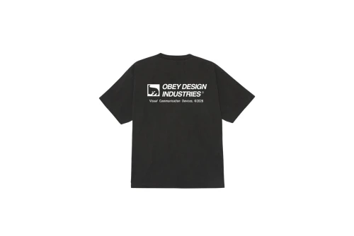 Obey Devices Pigment T-Shirt Ανδρικό (167924326 PIGMENT DUSTY BLACK)