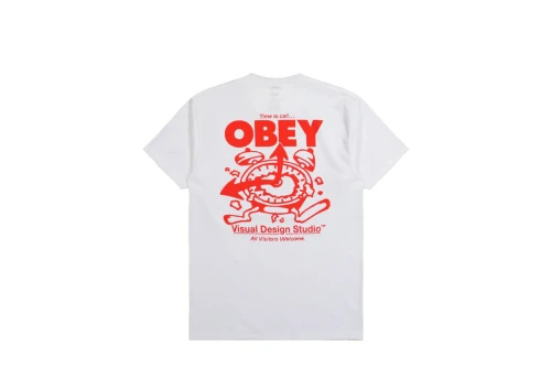 Obey Time To Call Heavyweight T-Shirt Ανδρικό (168024321 WHITE)