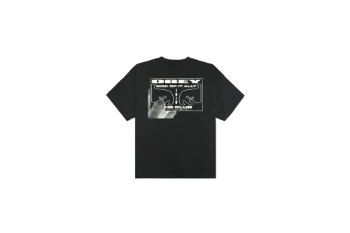 Obey Club Heavyweight T-Shirt Ανδρικό (168024323 VINTAGE BLACK)