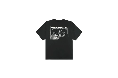 Obey Club Heavyweight T-Shirt Ανδρικό (168024323 VINTAGE BLACK)