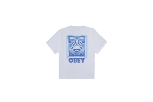 Obey Heat Map Icon Heavyweight T-Shirt Ανδρικό (168024356 WHITE)