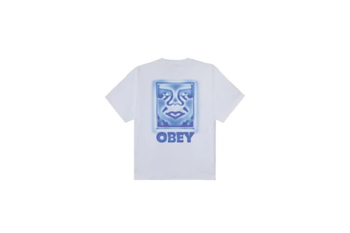 Obey Heat Map Icon Heavyweight T-Shirt Ανδρικό (168024356 WHITE)