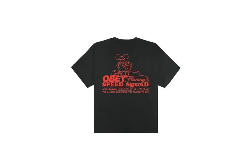 Obey Speed Squad Heavyweight T-Shirt Ανδρικό (168024386 VINTAGE BLACK)