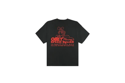 Obey Speed Squad Heavyweight T-Shirt Ανδρικό (168024386 VINTAGE BLACK)