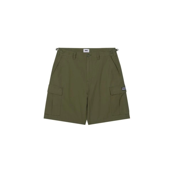 Obey Classic Βερμούδα Cargo Ανδρική (172100088 DEEP LICHEN GREEN)