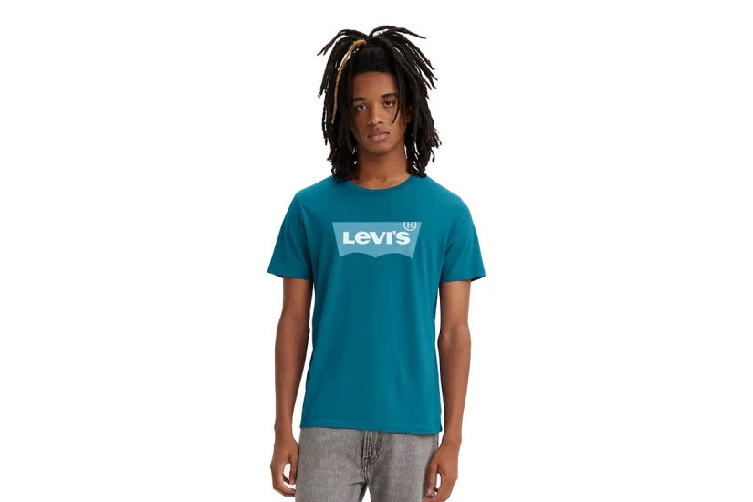 Levi's Graphic Crewneck Tee Ανδρικό Κοντομάνικο T-Shirt Πετρόλ
