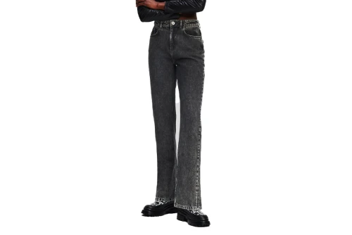 Karl Lagerfeld Hr Straight Denim W-Slit Παντελόνι Τζιν Γυναικείο (236J1106 J192)