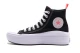 Converse Chuck Taylor All Star Move Sneakers Μαύρα, Ροζ, Λευκά