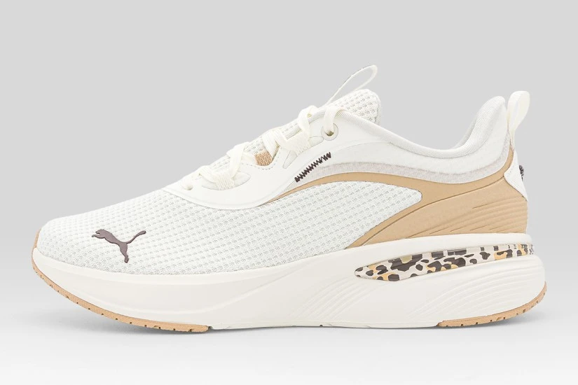 Puma Softride Charm Animal Sneakers Λευκά, Ταμπά
