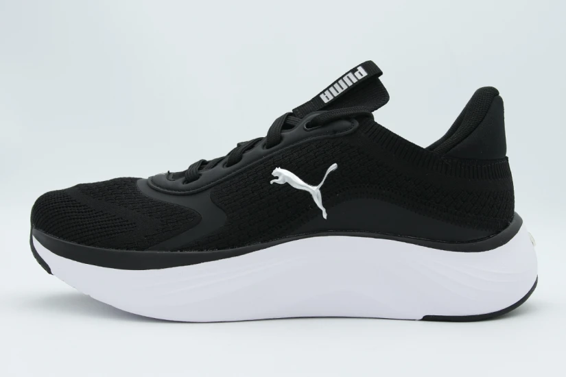 Puma Softride Mayve 2 Γυναικεία Sneakers Μαύρα, Λευκά