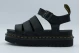 Dr. Martens Blaire Γυναικεία Σανδάλια Μαύρα