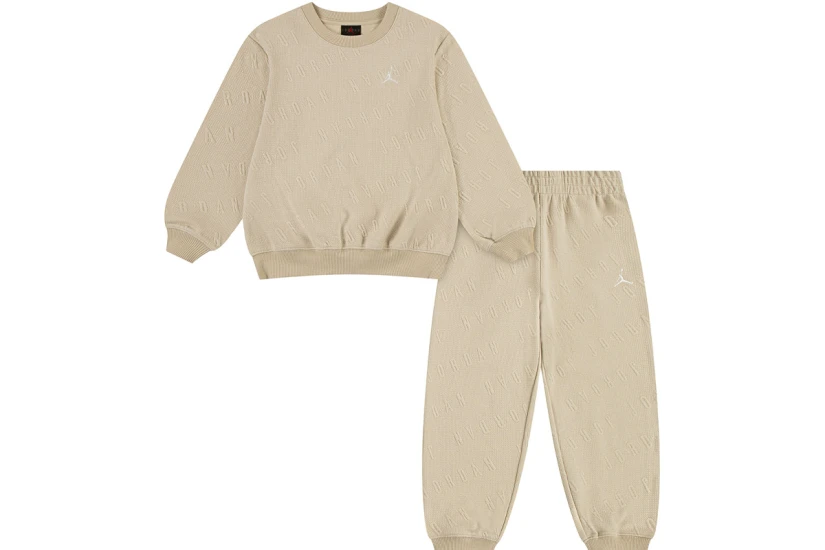 Jordan Bubble Knit Παιδικό Σετ Μακρυμάνικη Μπλούζα - Παντελόνι Φόρμας
