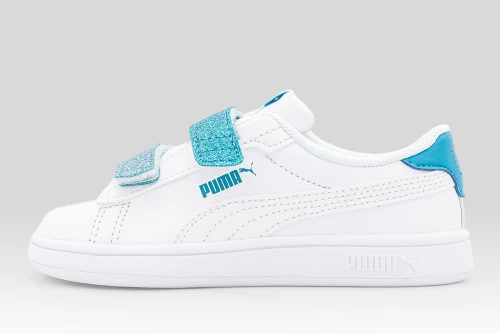 Puma Smash 3.0 L Glitter Velcro V Sneakers (395610 08)