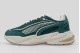 Puma RS Surge Hairy Suede Ανδρικά Sneakers Κυπαρισσί, Εκρού