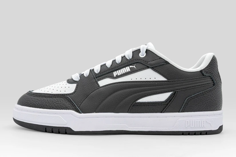 Puma Caven III Plus Ανδρικά Sneakers Λευκά, Μαύρα