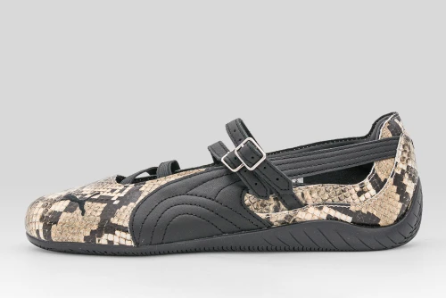 Puma Speedcat Ballet Snake Print Sneakers (405326 01)