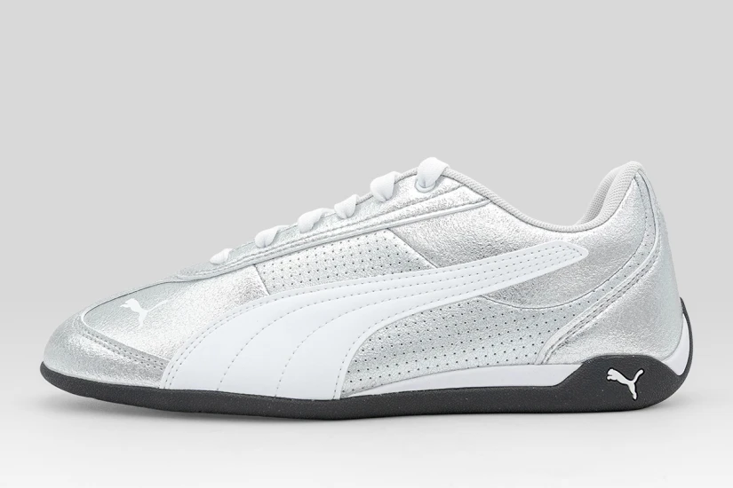Puma Replicatch Metallic Whisper Sneakers Ασημί, Λευκά